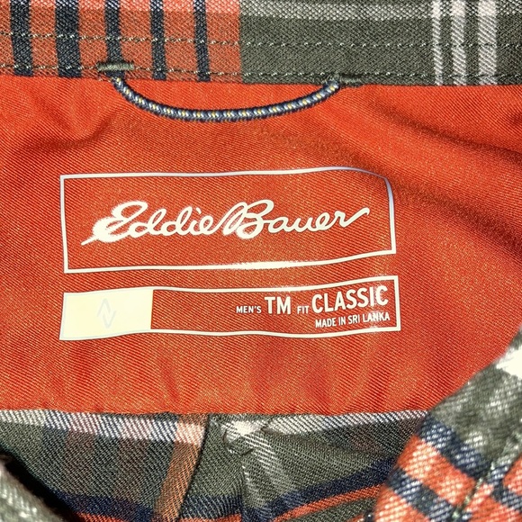 EDDIE BAUER FLANNEL - Picture 2 of 3
